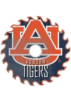 Auburn Tigers Rust Circular Saw Sign - Orange