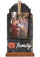 Auburn Tigers Family Clothespin Sign - Orange