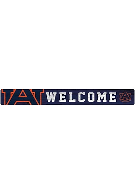 Auburn Tigers Welcome Strip Sign - Orange