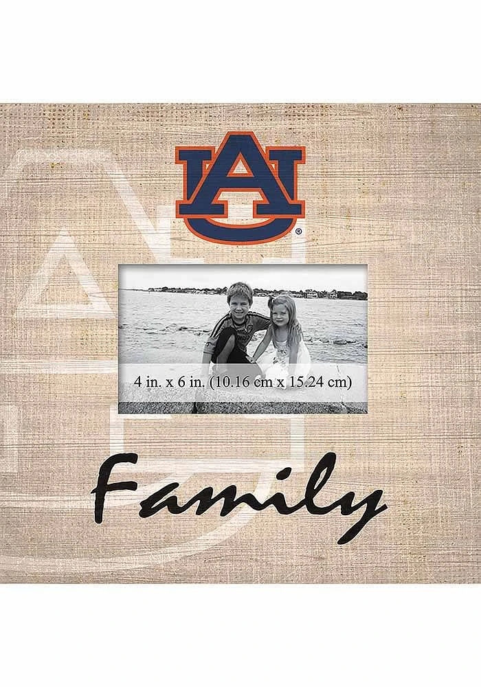 Auburn Tigers Family Picture Picture Frame - Red