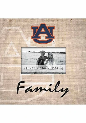 Auburn Tigers Family Picture Picture Frame - Red