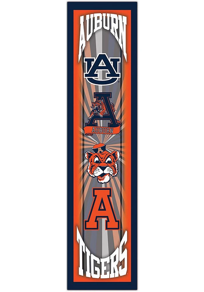 Auburn Tigers Throwback Sign - Orange