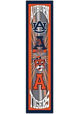 Auburn Tigers Throwback Sign - Orange