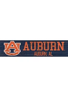 Auburn Tigers 6x24 Sign - Orange