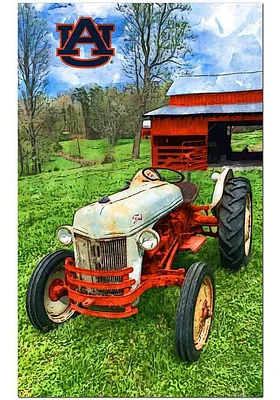 Auburn Tigers Farmscape Sign - Orange