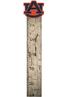Auburn Tigers Growth Chart Sign - Orange