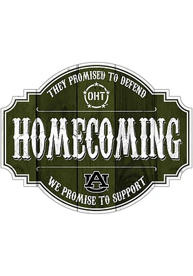 Auburn Tigers OHT 24in Homecoming Tavern Sign - Orange