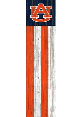 Auburn Tigers 48 Inch Flag Leaner Sign - Orange