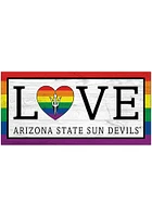 Arizona State Sun Devils LGBTQ Love Sign - Maroon