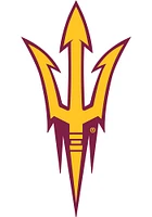 Arizona State Sun Devils Team Logo 8 Inch Cutout Sign - Maroon