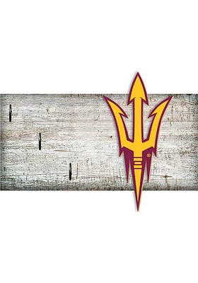 Arizona State Sun Devils Key Holder Sign - Maroon