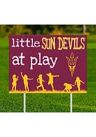 Arizona State Sun Devils Little Fans at Play Yard Sign - Maroon