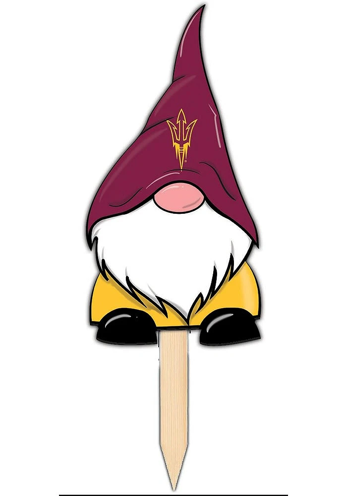 Arizona State Sun Devils Gnome Yard Gnome