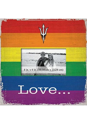 Arizona State Sun Devils Love Pride Picture Frame - Maroon