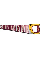 Arizona State Sun Devils Wood Handsaw Sign - Maroon