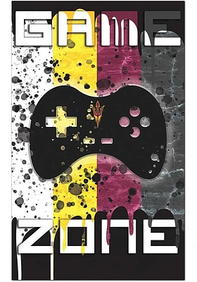Arizona State Sun Devils Grunge Game Zone Sign - Maroon