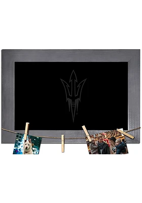Arizona State Sun Devils Blank Chalkboard Picture Frame - Maroon