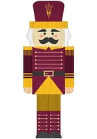 Arizona State Sun Devils 31 Inch Nutcracker Leaner Sign - Maroon