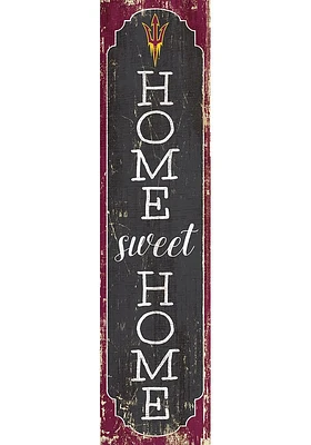 Arizona State Sun Devils 48 Inch Home Sweet Home Leaner Sign - Maroon