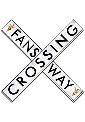 Arizona State Sun Devils 48 Inch Fans Way Crossing Wall Art