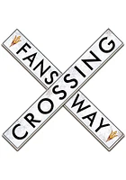 Arizona State Sun Devils 48 Inch Fans Way Crossing Wall Art