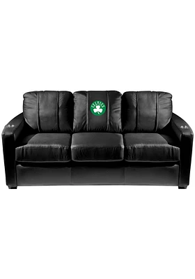 Boston Celtics Faux Leather Sofa - Black