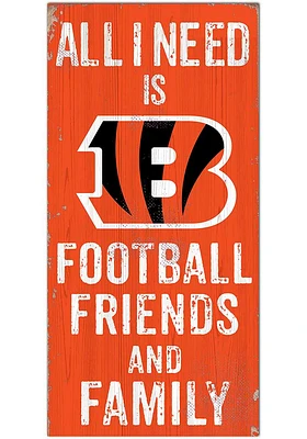 Cincinnati Bengals Football Friends and Family Sign