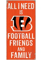 Cincinnati Bengals Football Friends and Family Sign