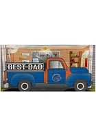 Boise State Broncos Best Dad Truck Sign - Blue
