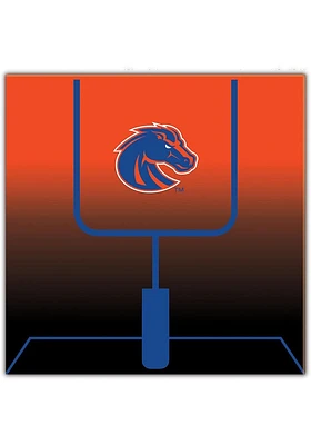 Boise State Broncos Goal Gradient Sign - Blue