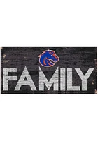 Boise State Broncos Family 6x12 Sign - Blue