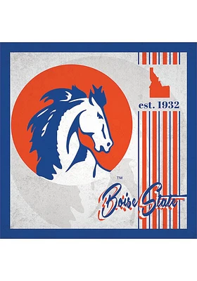 Boise State Broncos Album Sign - Blue
