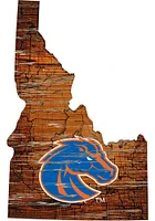 Boise State Broncos Mini Roadmap State Sign - Blue