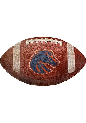 Boise State Broncos Baseball Shaped Sign - Blue