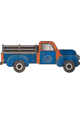 Boise State Broncos 15 Inch Truck Sign - Blue