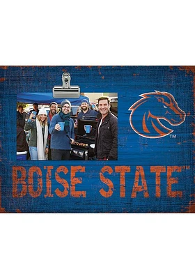 Boise State Broncos Team Clip Picture Frame - Blue