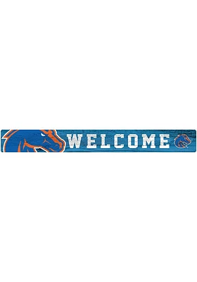 Boise State Broncos Welcome Strip Sign - Blue