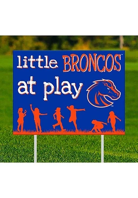 Boise State Broncos Little Fans at Play Yard Sign - Blue
