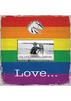 Boise State Broncos Love Pride Picture Frame - Blue