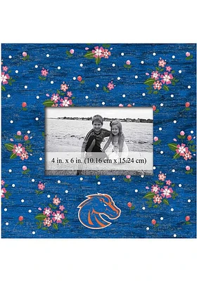 Boise State Broncos Floral Picture Frame - Blue