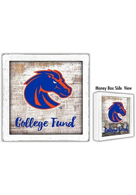 Boise State Broncos College Fund Box Sign - Blue