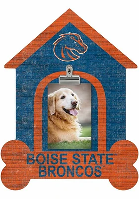 Boise State Broncos Dog Bone House Clip Picture Frame - Blue