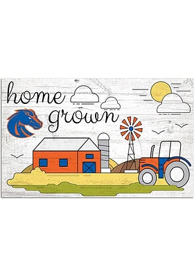 Boise State Broncos Home Grown Sign - Blue