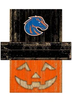 Boise State Broncos Pumpkin Head Sign - Blue
