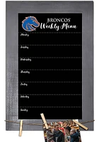 Boise State Broncos Weekly Chalkboard Picture Frame - Blue