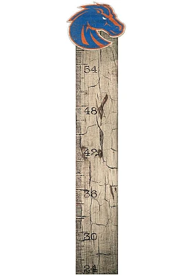 Boise State Broncos Growth Chart Sign - Blue