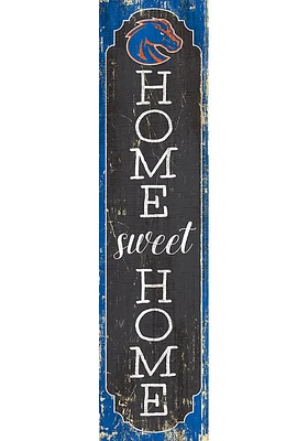 Boise State Broncos 48 Inch Home Sweet Home Leaner Sign - Blue