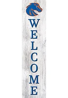 Boise State Broncos 48 Inch Welcome Leaner Sign - Blue