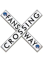 Boise State Broncos 48 Inch Fans Way Crossing Wall Art