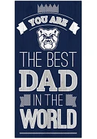 Butler Bulldogs Best Dad in the World Sign - Green
